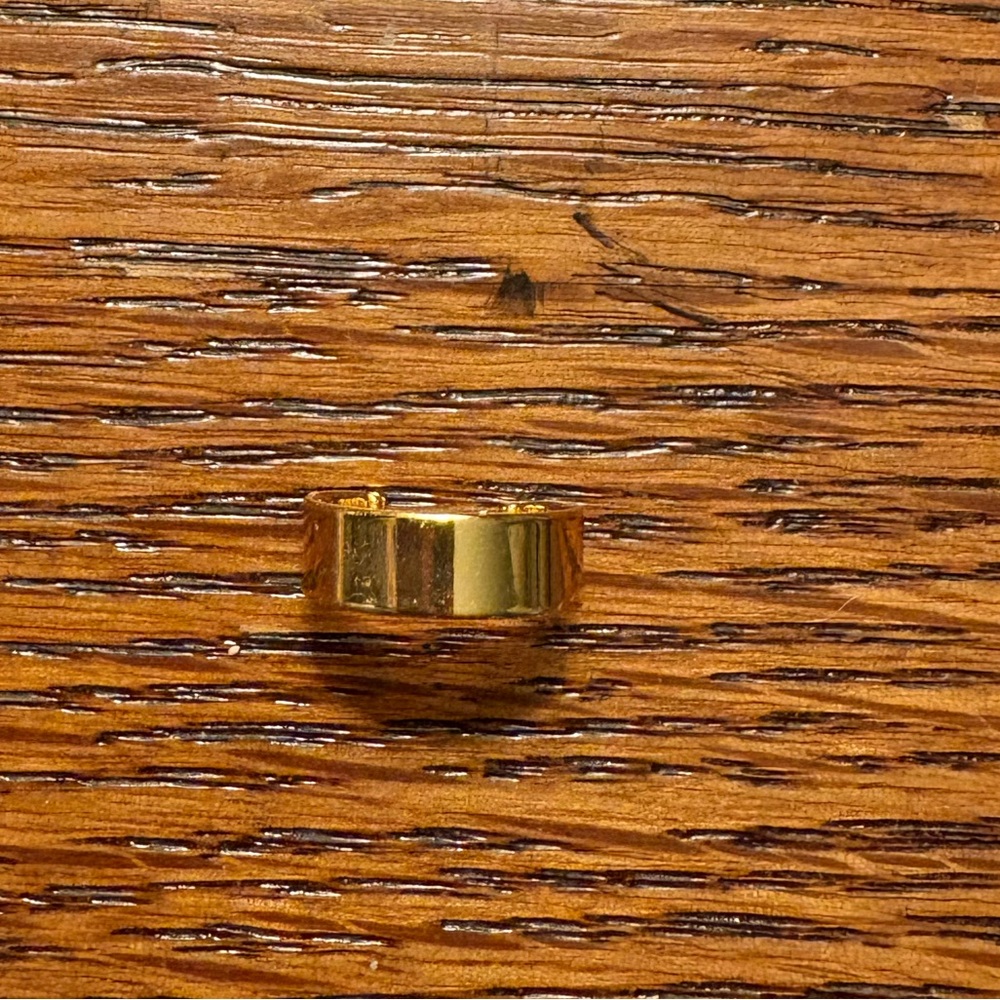 Gold Band ear cuff